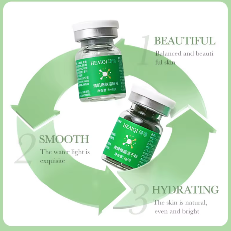 Natural Algae Peeling Whitening Melasma Peel Kit Facial Skin Care.
