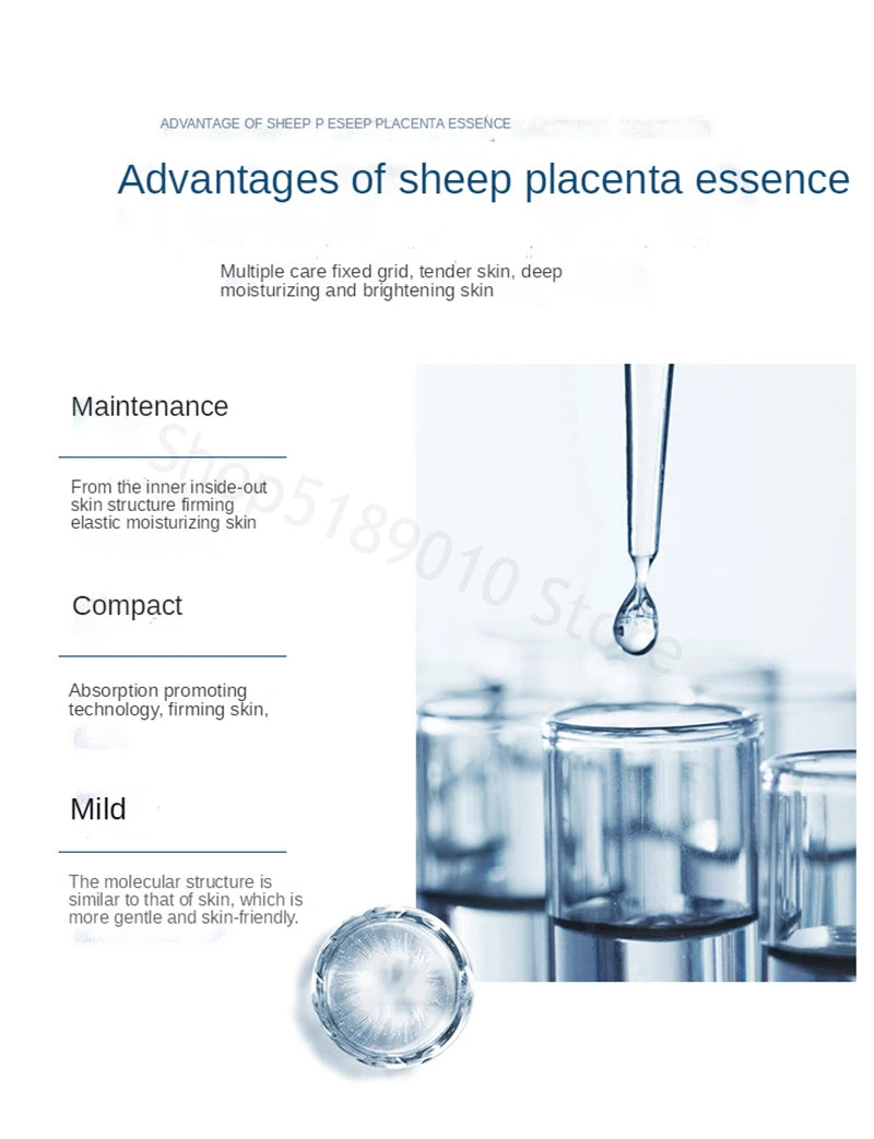 44PCS Sheep Placenta Oligopeptide Freeze-Dried Skin Care