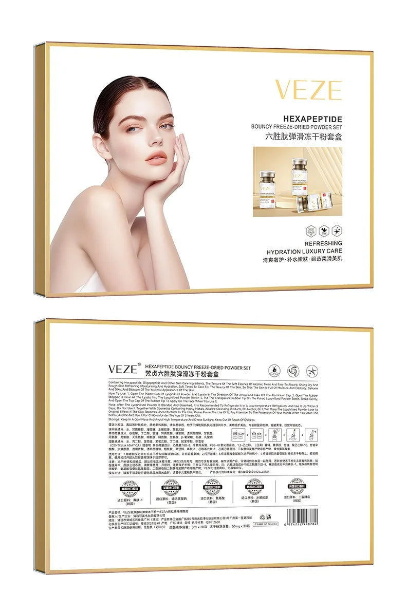 Hexapeptide Freeze-dried Powder "Botox-Like" Anti Aging Skin Care