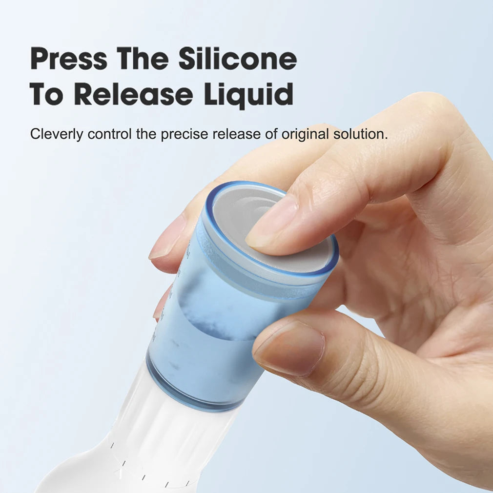 140 Adjustable Derma Stamp with Serum Container skincare Tool.