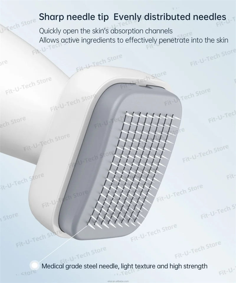 new adjustable derma stamp microneedle 120 pins skin care derma stamp.