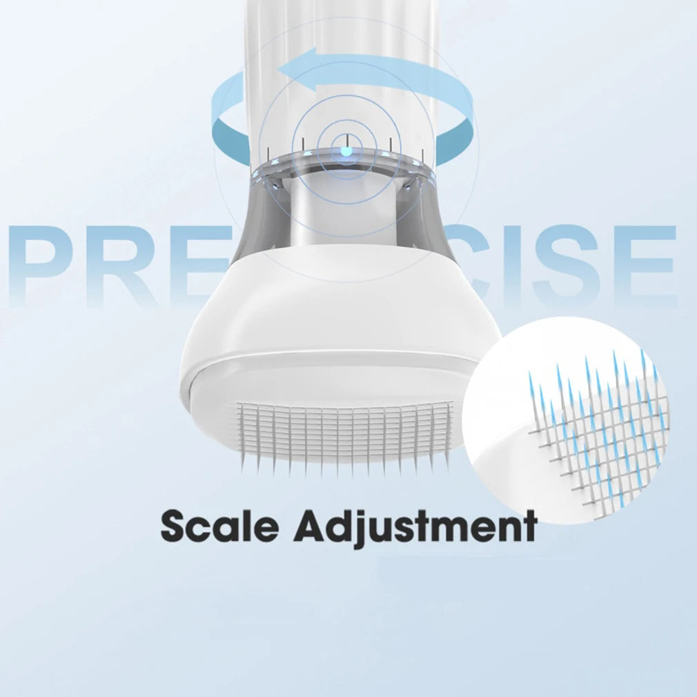 140 Adjustable Derma Stamp with Serum Container skincare Tool.