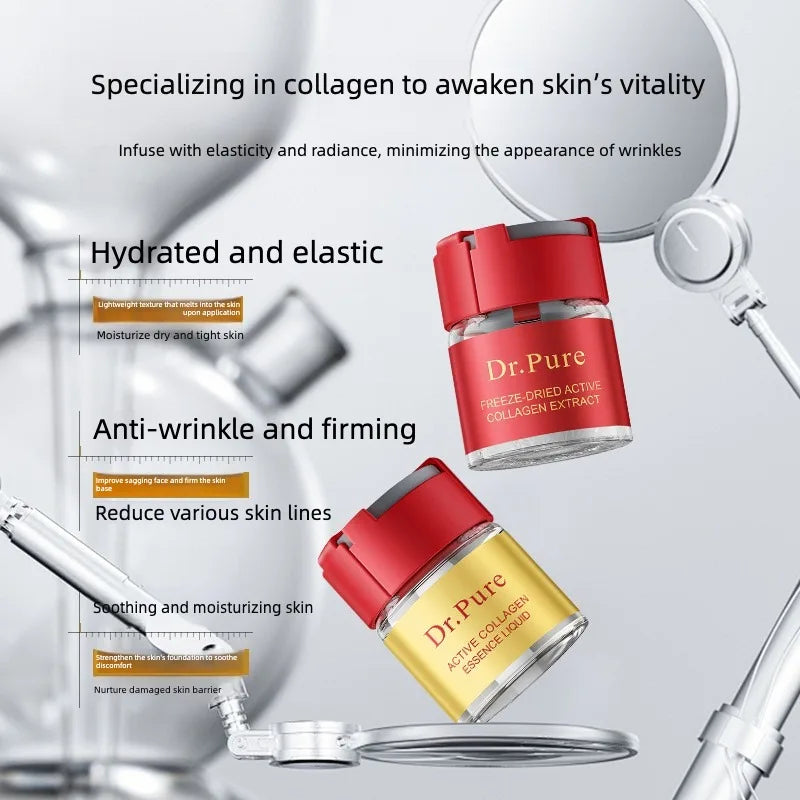 Bio-Active 6D Collagen Freeze-Dried Powder & Essence.