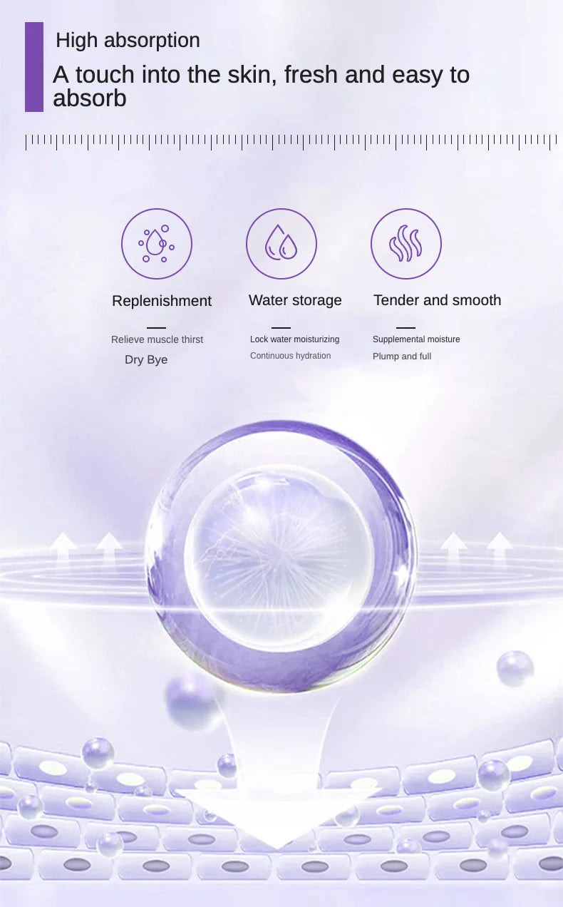 Oligopeptide Hyaluronic Acid Freeze-Dried Deep Moisturizing Skincare.
