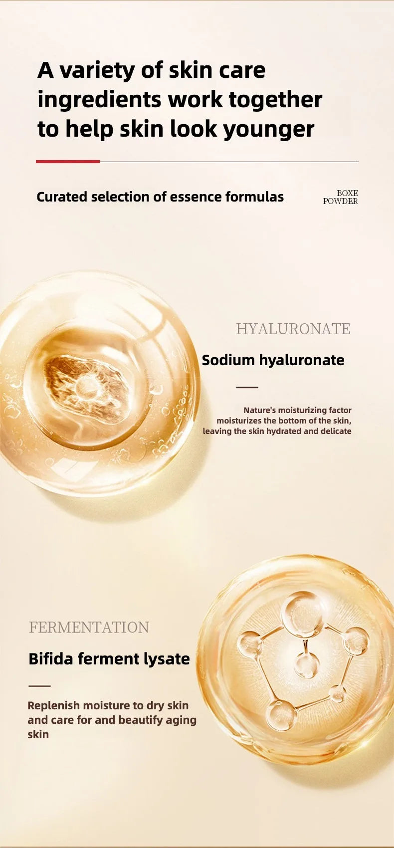 Hexapeptide Freeze-dried Powder "Botox-Like" Anti Aging Skin Care