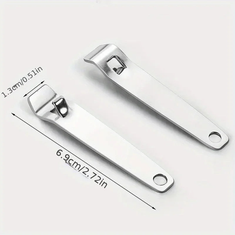 2PCS Stainless Steel Liquid Vial Opener. YOU WILL NEED ONE OF THESE.